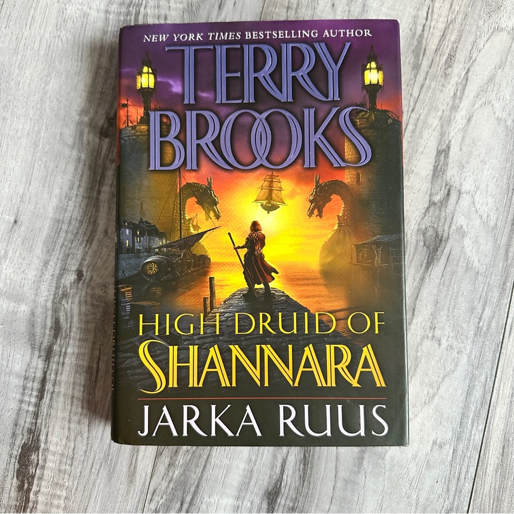 Terry Brooks High Druid of Shannara Jarka Ruus Hardcover book / novel